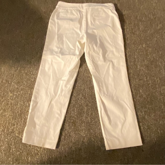 Talbots Pants Women’s Size 4 Curvy White - Picture 2 of 14